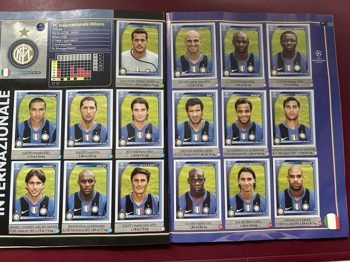 Panini Album: Panini Champions League 2008-2009 – Nuovo (secondo la descrizione) da Binningen venduto da Flagello 8