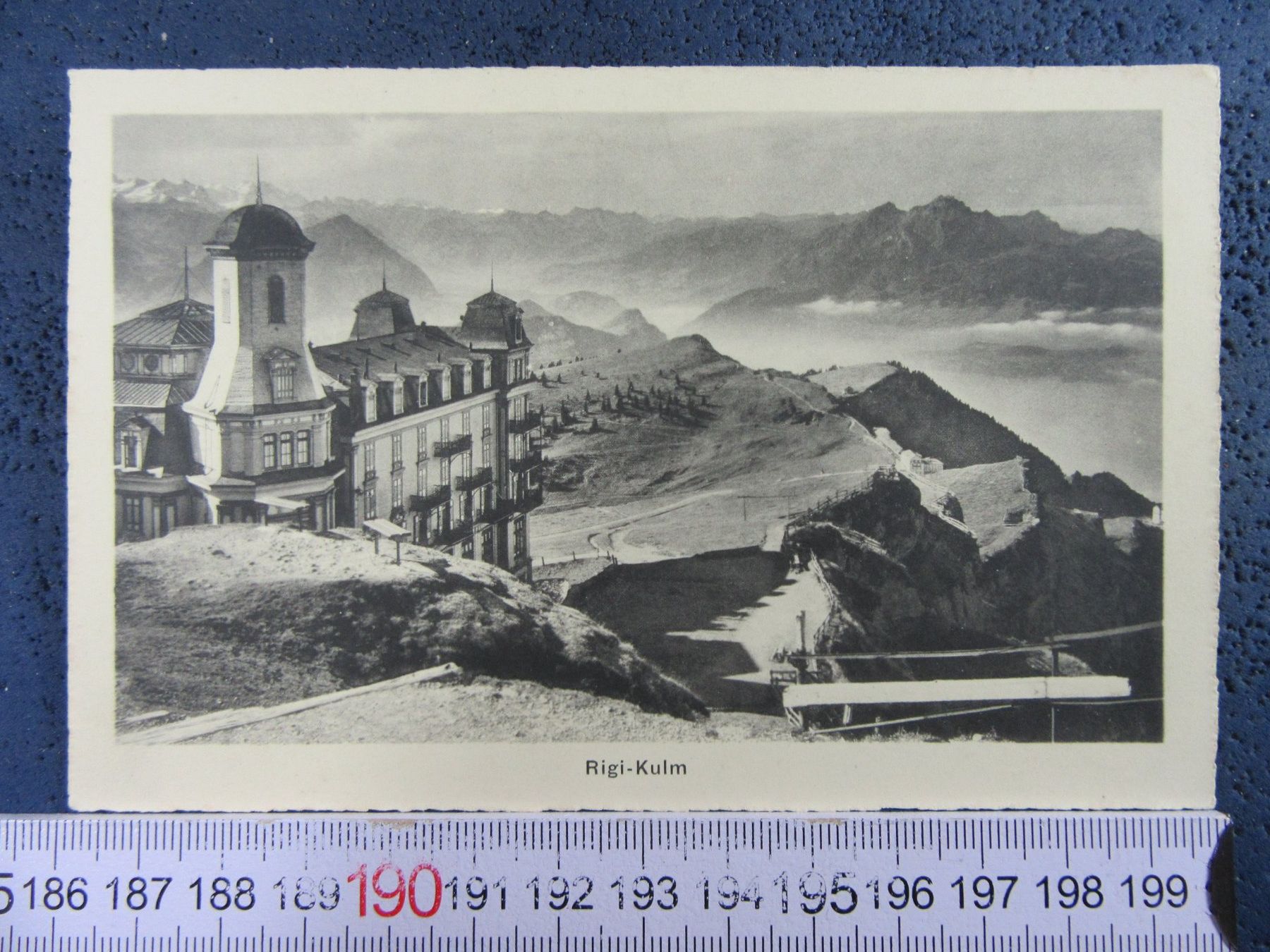 Cartes postales: RIGI-KULM SZ AK HOTEL – D'occasion à Ettingen par Hausi4711