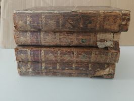 Œuvres de Montesquieu 1795 (An IV) - 4 Tomes Anciens Cuir