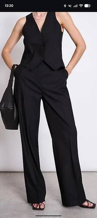 Jan n June Schwarze weite Hose Coralie XS