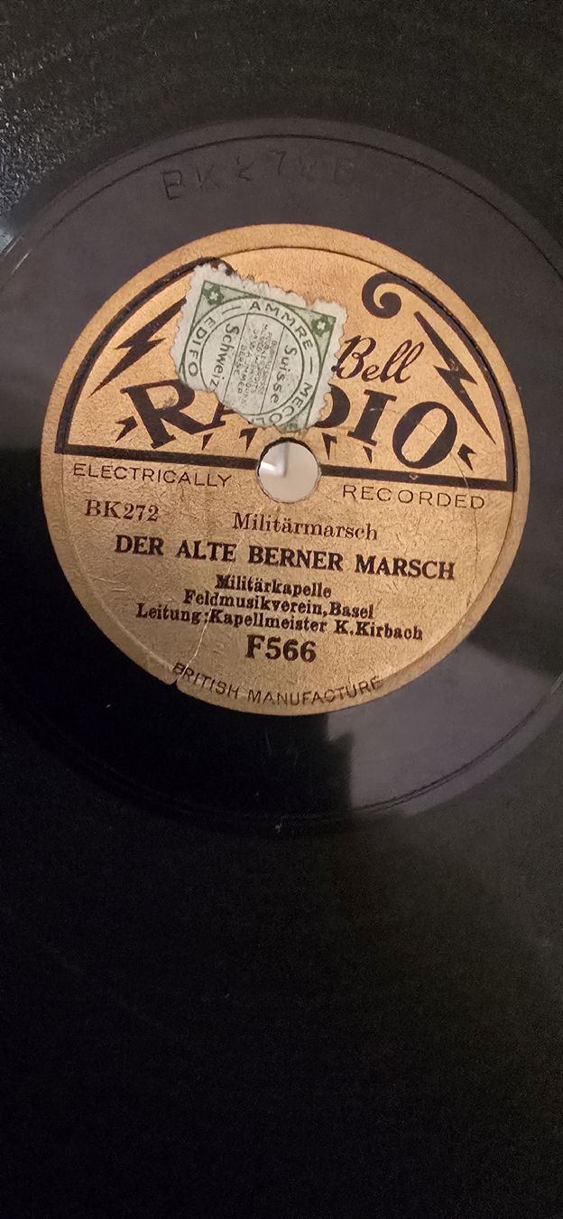 Dischi in vinile: Sammlung Schellackplatte,  Konvolut 22 verschiedene Grössen – Usato da Basel venduto da Jcva 6