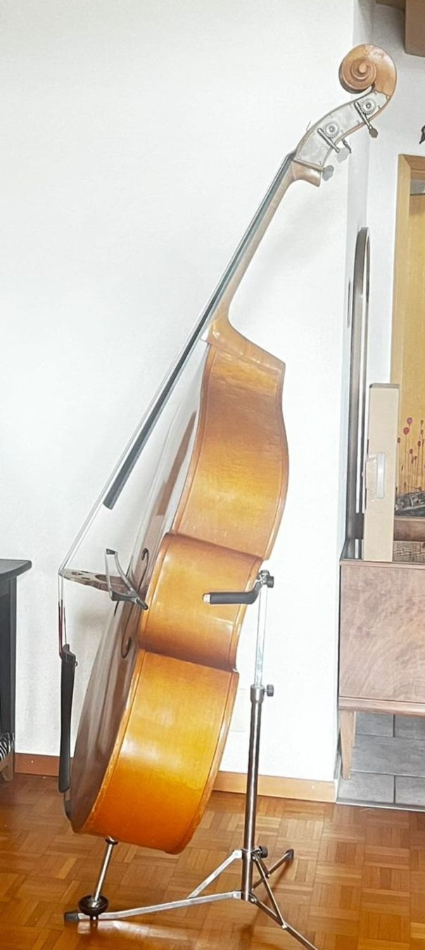 Instruments de musique: Bassgeige mit Tasche – D'occasion à Grosshöchstetten par Lilybell 1