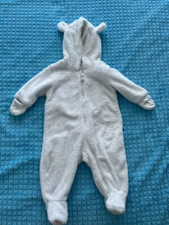 H&M Babyoverall Teddyfleece Gr. 68 Winter Herbst Combinaison
