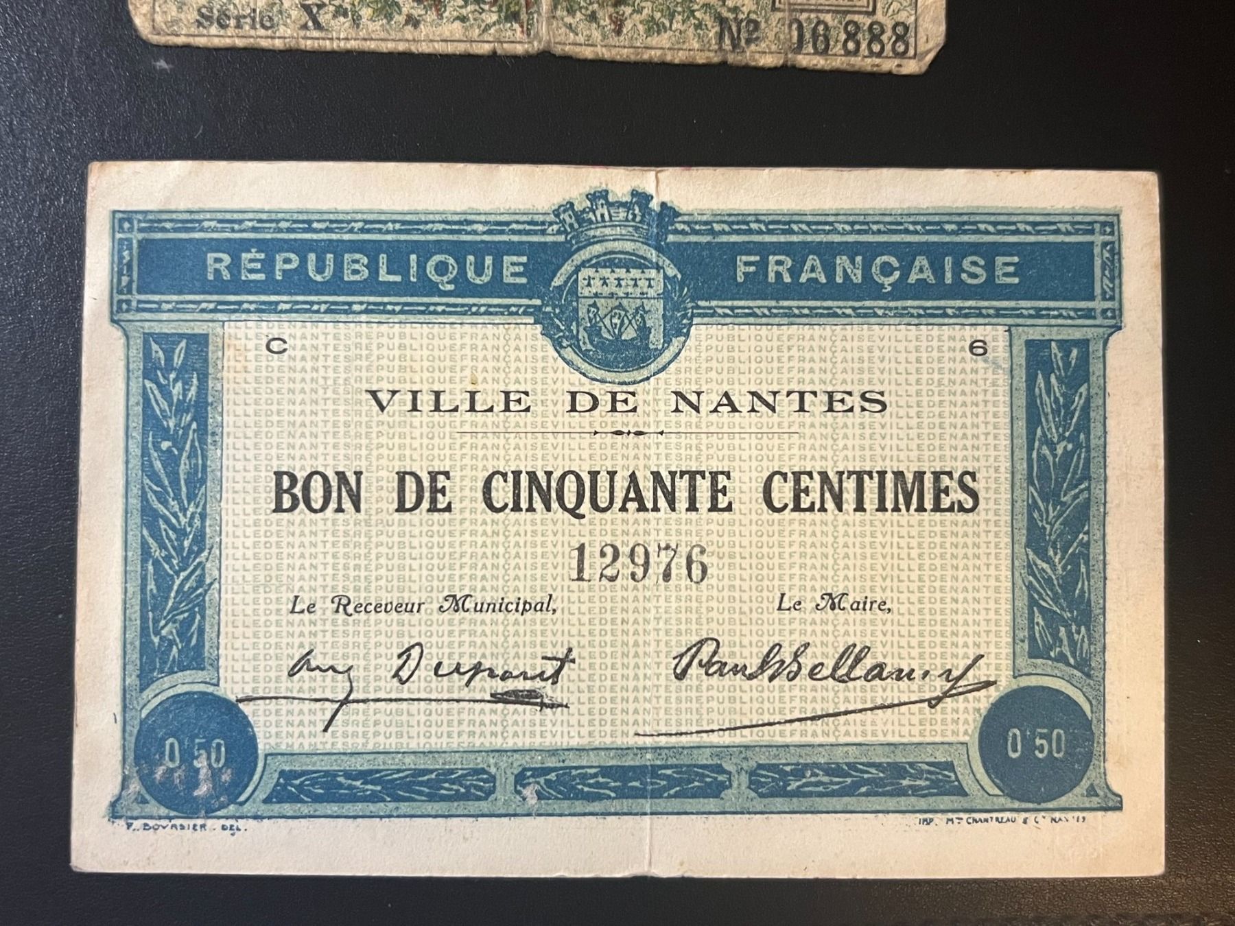 Banconote: () 4 bons émis 1918/1920 – Usato da Lausanne venduto da ffhoud 3