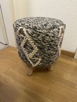 Hocker Beliani Agra aus Wolle handgemacht