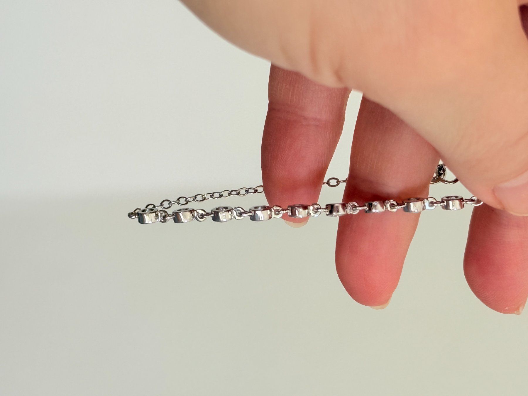 Bracelets: 3mm Moissanite Bracelet 7" – Neuf avec emballage d'origine à Genève par AGBERG 2