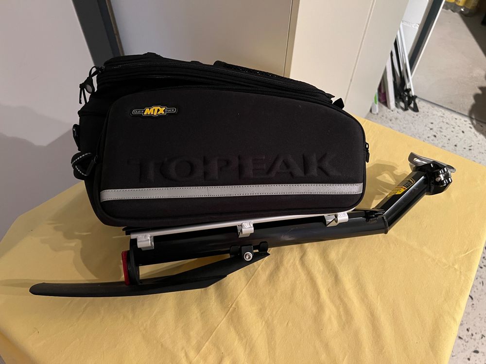 Kit Fijación XL Portaequipajes Topeak TRK-R023 - 34.5cm Para Sillitas Y Portabultos