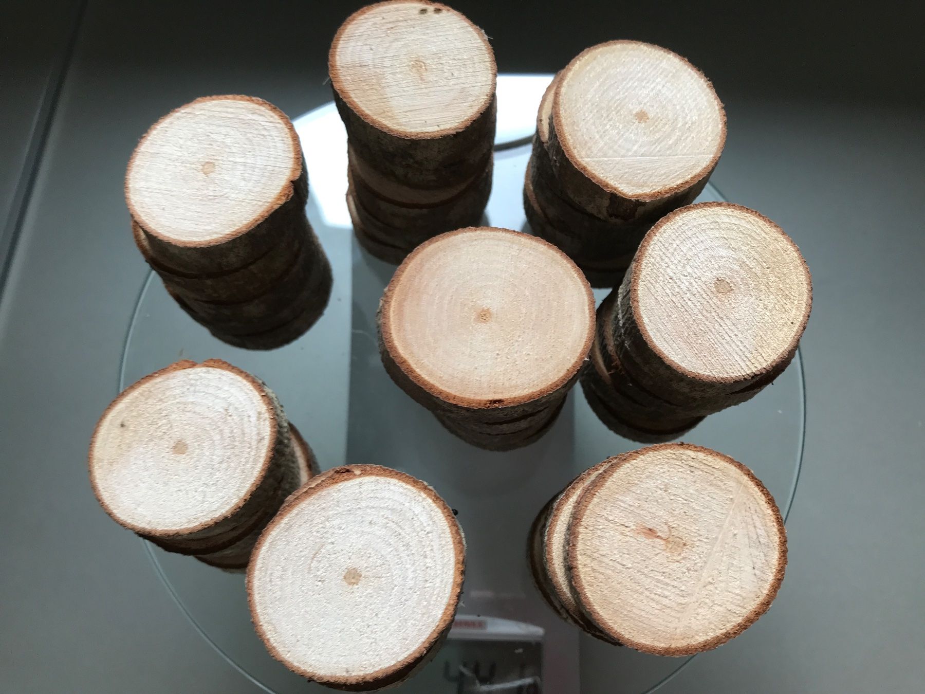 Articles en bois: Holzscheiben – Neuf avec emballage d'origine à Buttwil par mina010