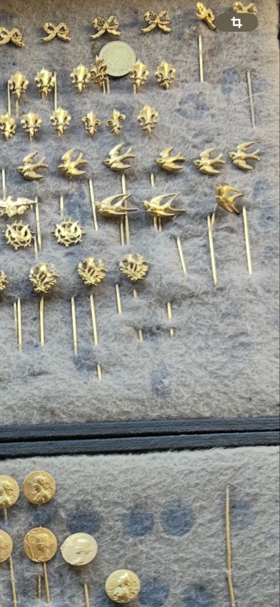 Broches & Aiguilles: Épingles à cravate or laminé – Neuf (Voir description) à Genève par dge_kh2d 3