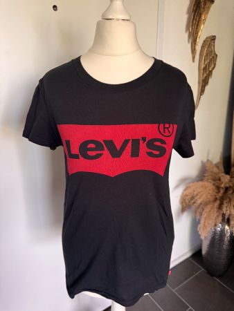 Basic Shirt Levi‘s Gr. XS Schwarz Rot