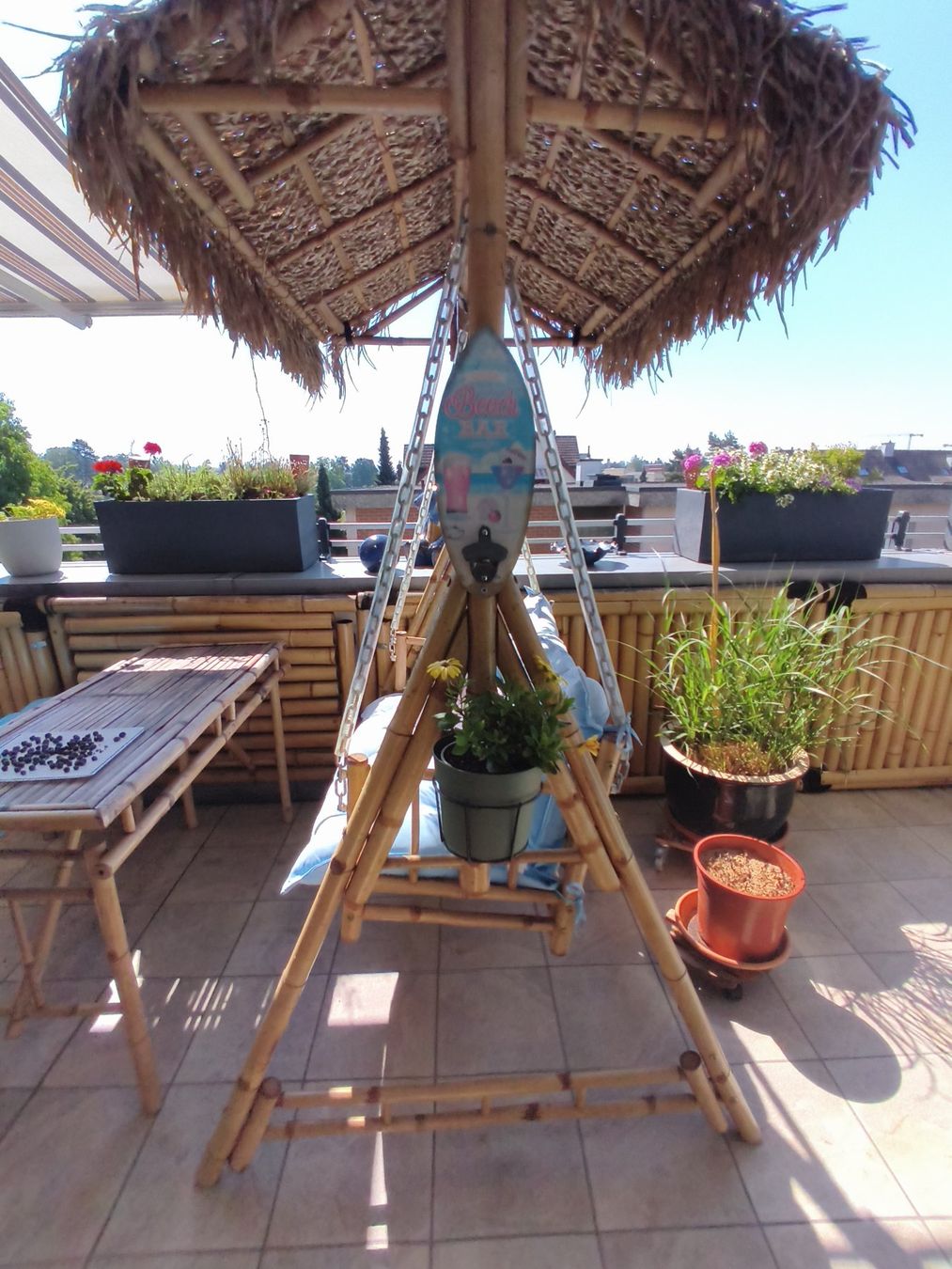 Autre balançoires de jardin: Bambus Hollywoodschaukel – D'occasion à Niederglatt ZH par wit_rs5w 1