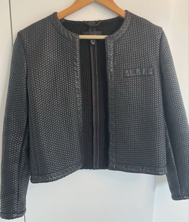 NEU! Rock-Bike-Chick! 😻 Mango Black Textured Jacket, Size M