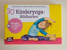 30 Kinder-Yoga Bildkarten mit Übungen