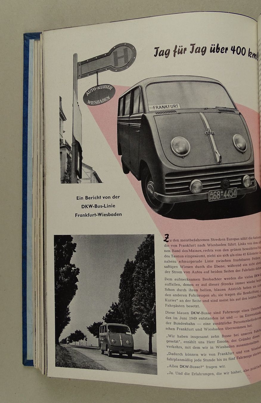 Zeitschriften & Magazine: DKW-NACHRICHTEN 12 HEFTE 1951-55 – Gebraucht aus Grüningen von Kartensammler 6