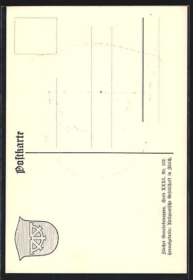 Cartoline postali: Rorbas, Wappen auf Ähren-Ornamenten, Si – Usato da Berlin venduto da bartko-reher 1