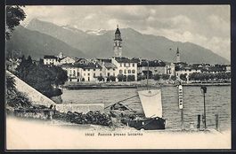 Ascona presso Locarno, Panorama mit Berg