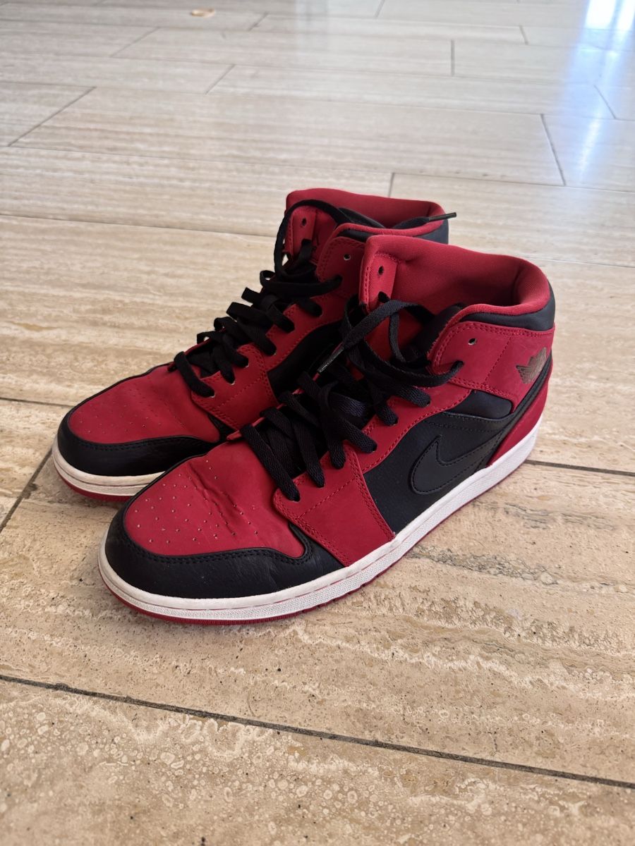 Jordan Scarpe da uomo: Air Jordan Mid Bred – Usato da Flums venduto da mojo265