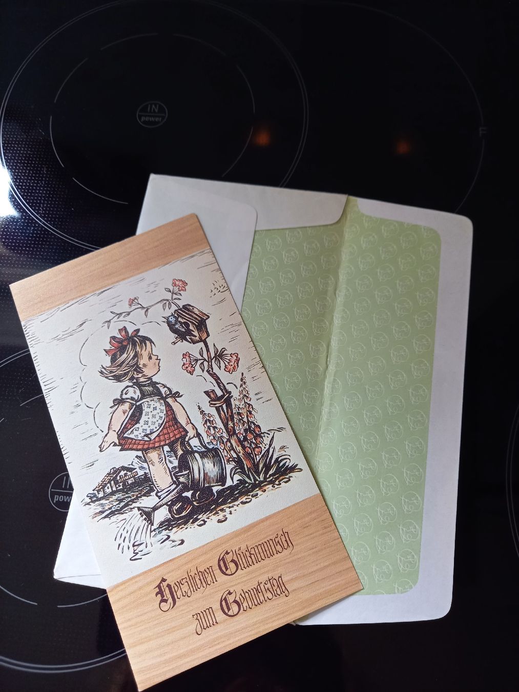 Cartoline: Vintage Geburtstagskarte – Usato da Muttenz venduto da Chipsy2009