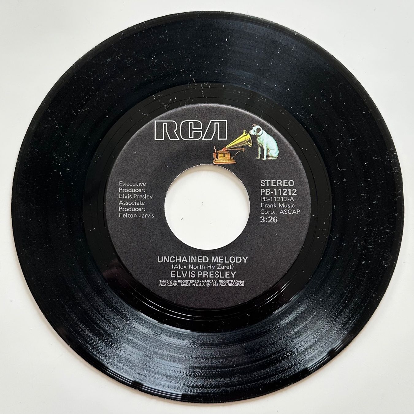 Dischi in vinile: Elvis - Single - Unchained Melody (USA) – Usato da Etzwilen venduto da presley3577 2