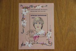 Zentralafrikanische Republik 1982 - Birthday Diana