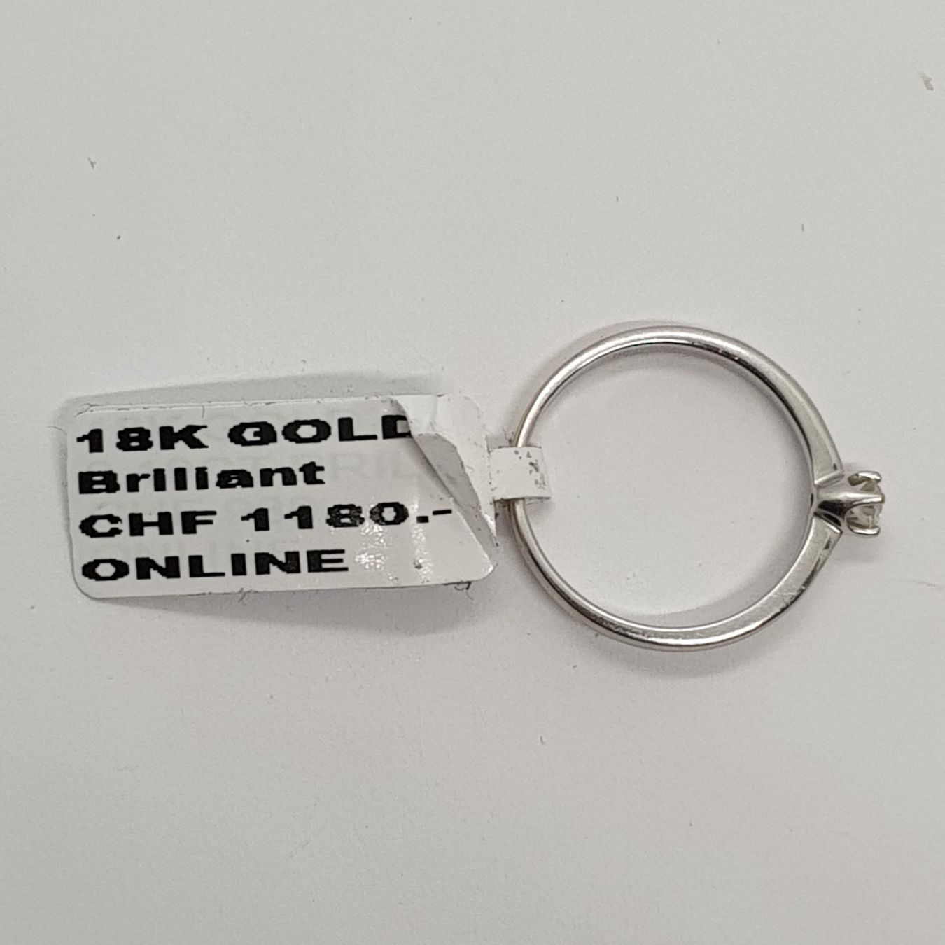 Anelli: Echt 18K Gold - Diamant Ring – Usato da Luzern venduto da Luzern-Goldhaus 1