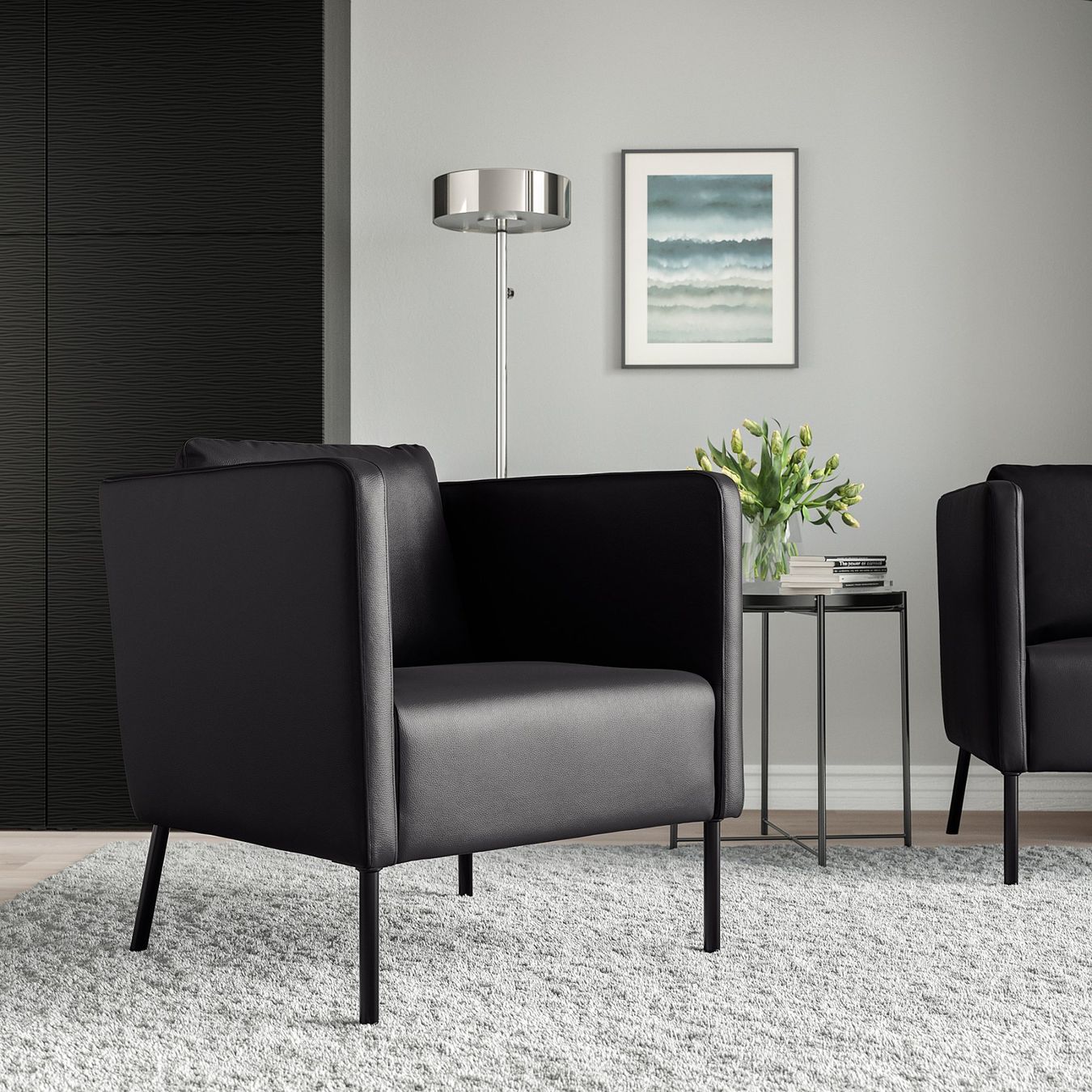 Ikea Poltrone: IKEA EKERÖ Sessel, Bomstad schwarz 70494588 – Nuovo e nell'imballaggio originale da Pratteln venduto da IKEA_Pratteln 2