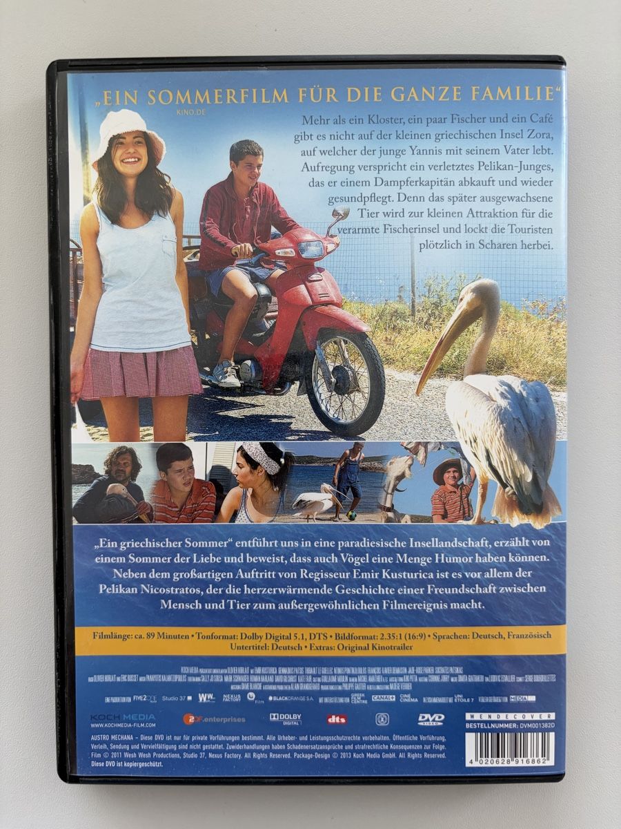 Tutti i DVDs: DVD: Ein Griechischer Sommer – Usato da Ibach venduto da Salem7 1