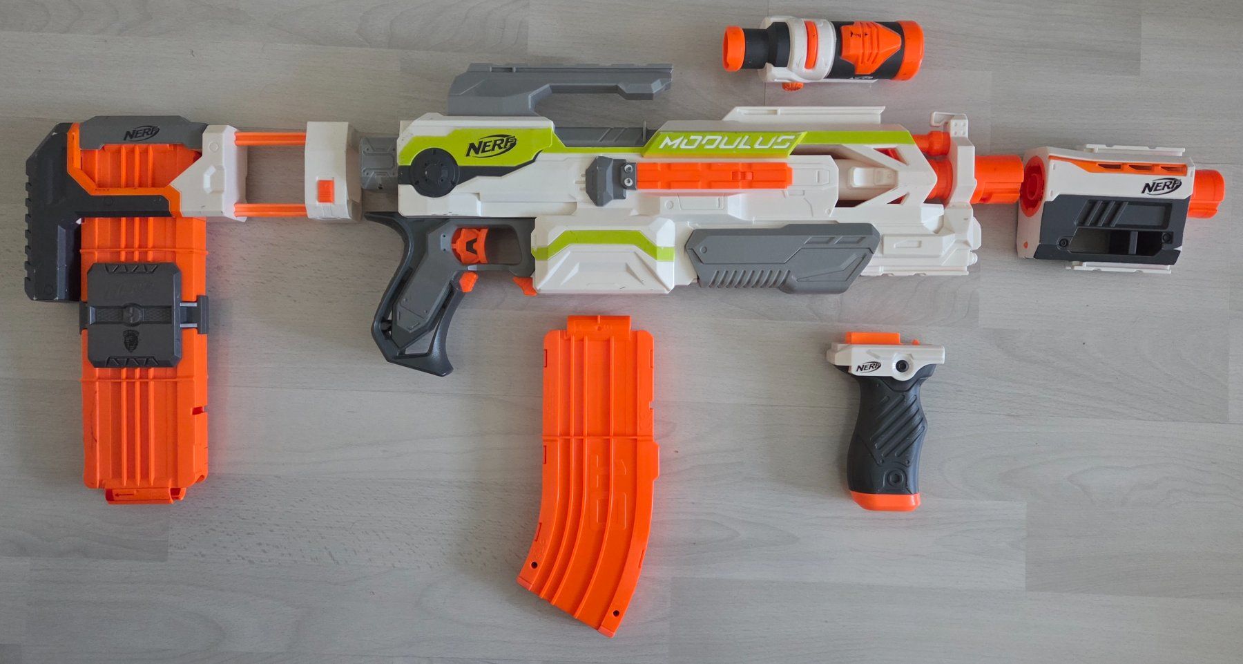 Nerf Giocattoli: Nerf Modulus ECS-10 Blaster – Usato da Rumlikon venduto da pas_2pcz 1