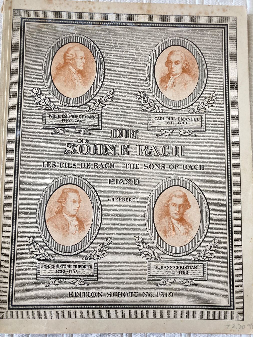 Livres: Die Söhne Bach – D'occasion à Bünzen par Tango33A