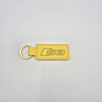 AudiS3 Logo Schlüsselanhänger aus Kunstleder mit Lasergravur