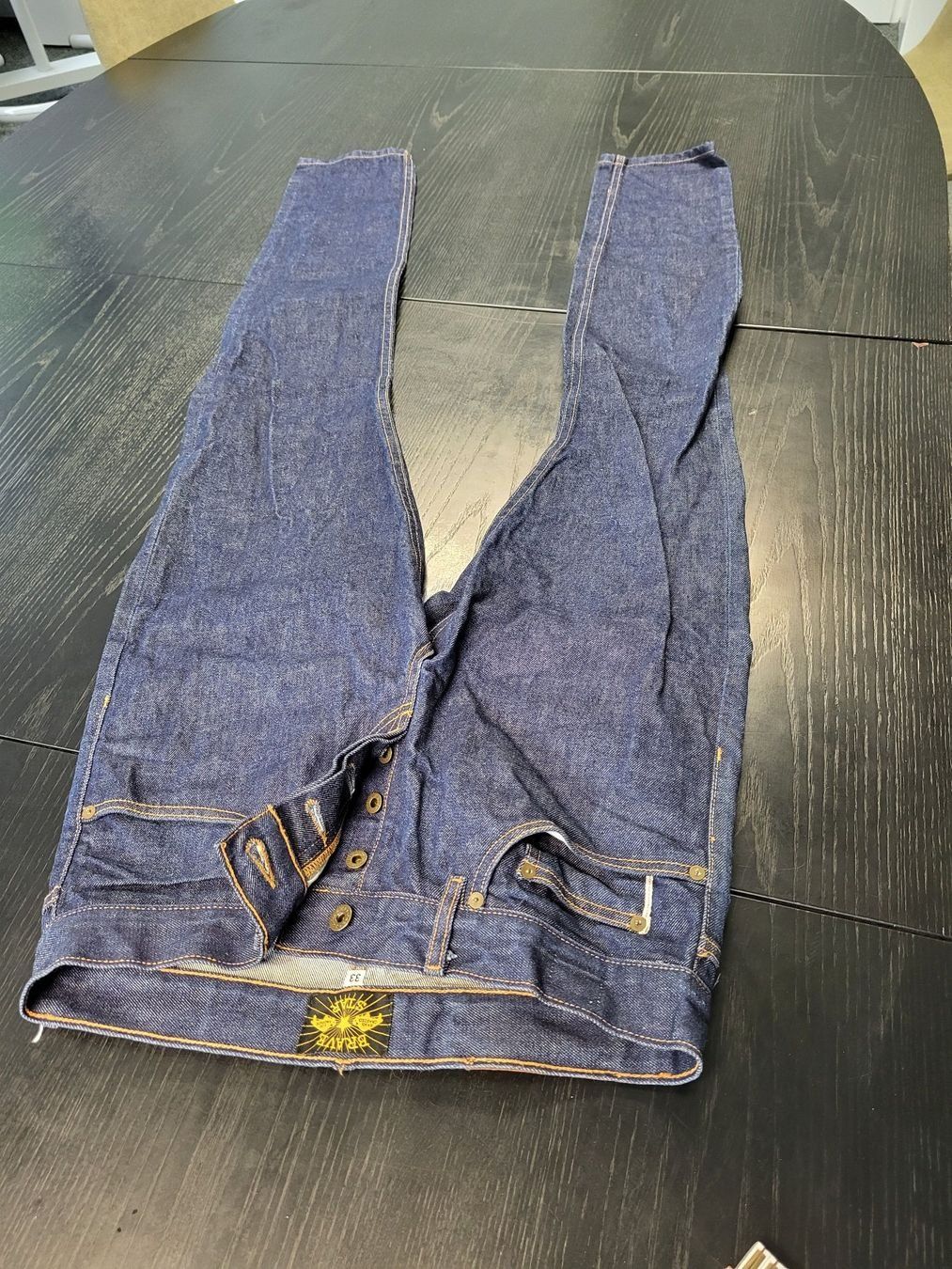 Jeans: BRAVE STAR Blue Selvage Denim Jeans – Nuovo (secondo la descrizione) da Kilchberg ZH venduto da Pihe05 3