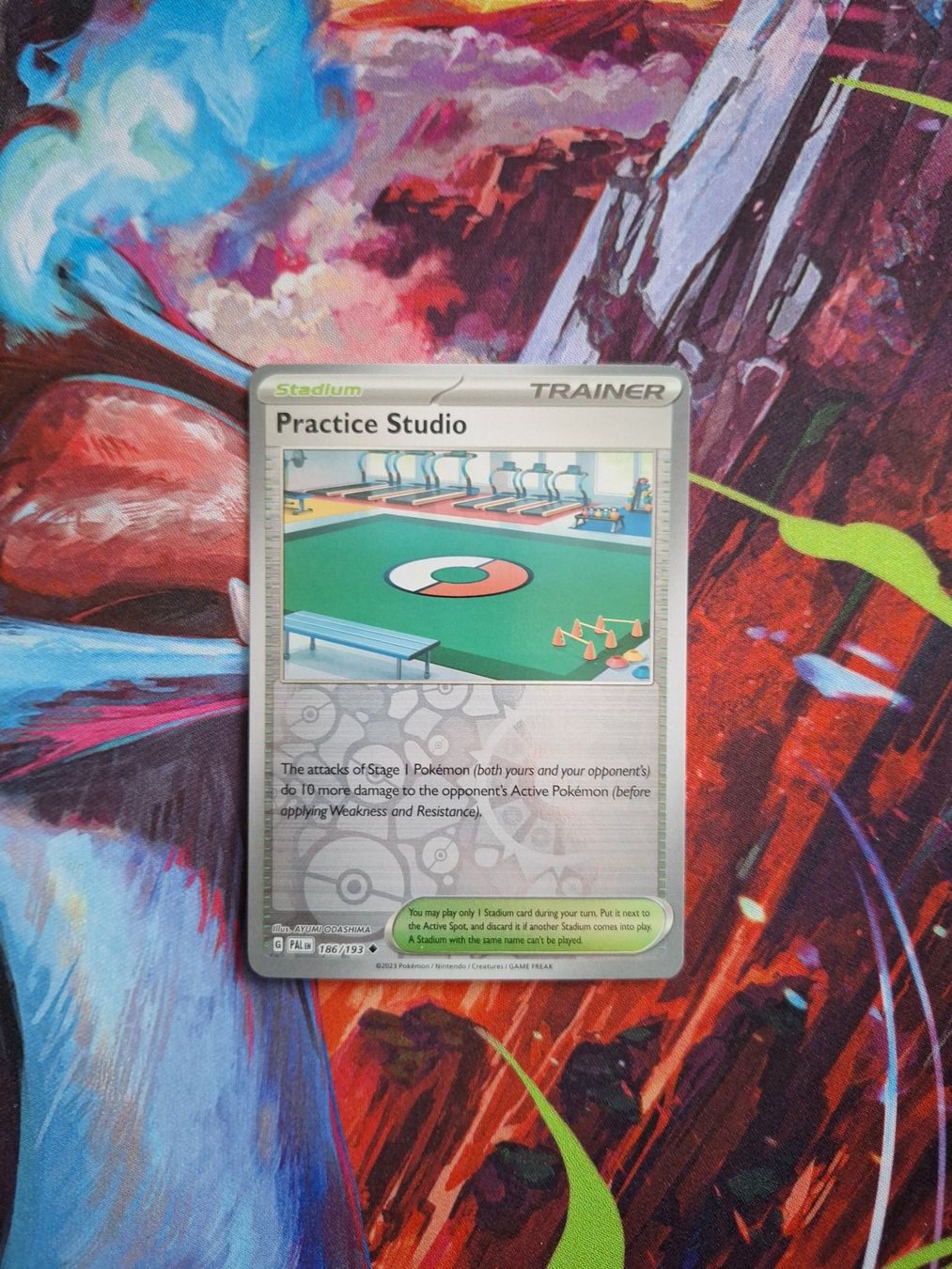 Pokémon Carte collezionabili: Practice Studio - Reverse Holo - Pokemon Paldea Evolved – Usato da Altstätten SG venduto da GGsGameshop