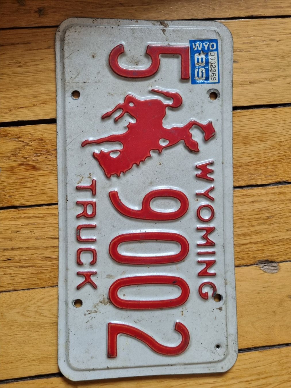 Insegne: WYOMING TRUCK Schild – Usato da Schaffhausen venduto da Leveron13 2