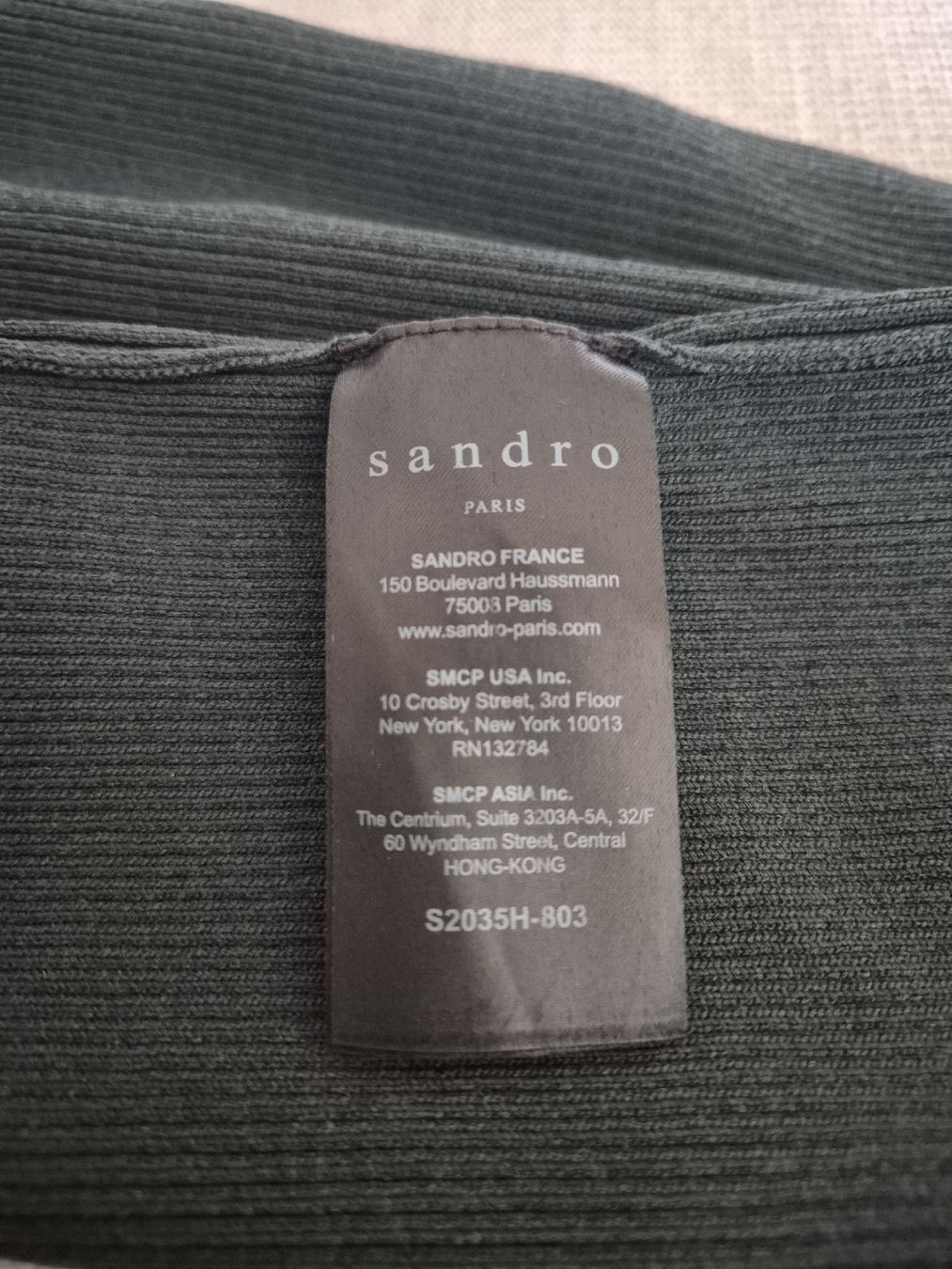 Sandro Maglioni & Felpe: grüner Sandro Pullover – Nuovo (secondo la descrizione) da Faulensee venduto da edart24 5