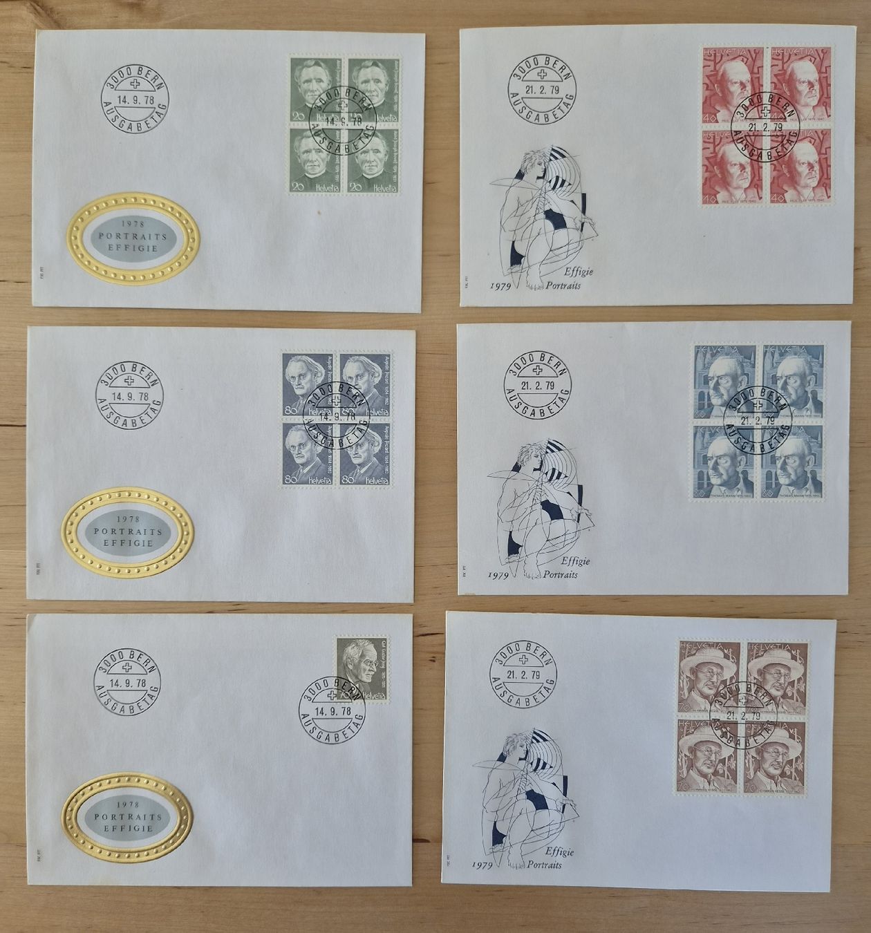 Tous les timbres: Ersttagsbriefe – D'occasion à Erlach par Kjt
