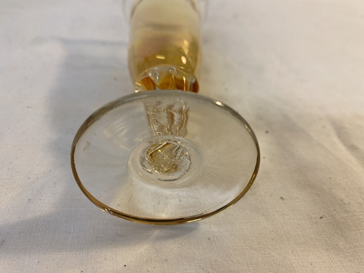 Gläser: 4.Elegantes Kristallglas mit Goldrand – Gebraucht aus sursee von trilli-tralli 7