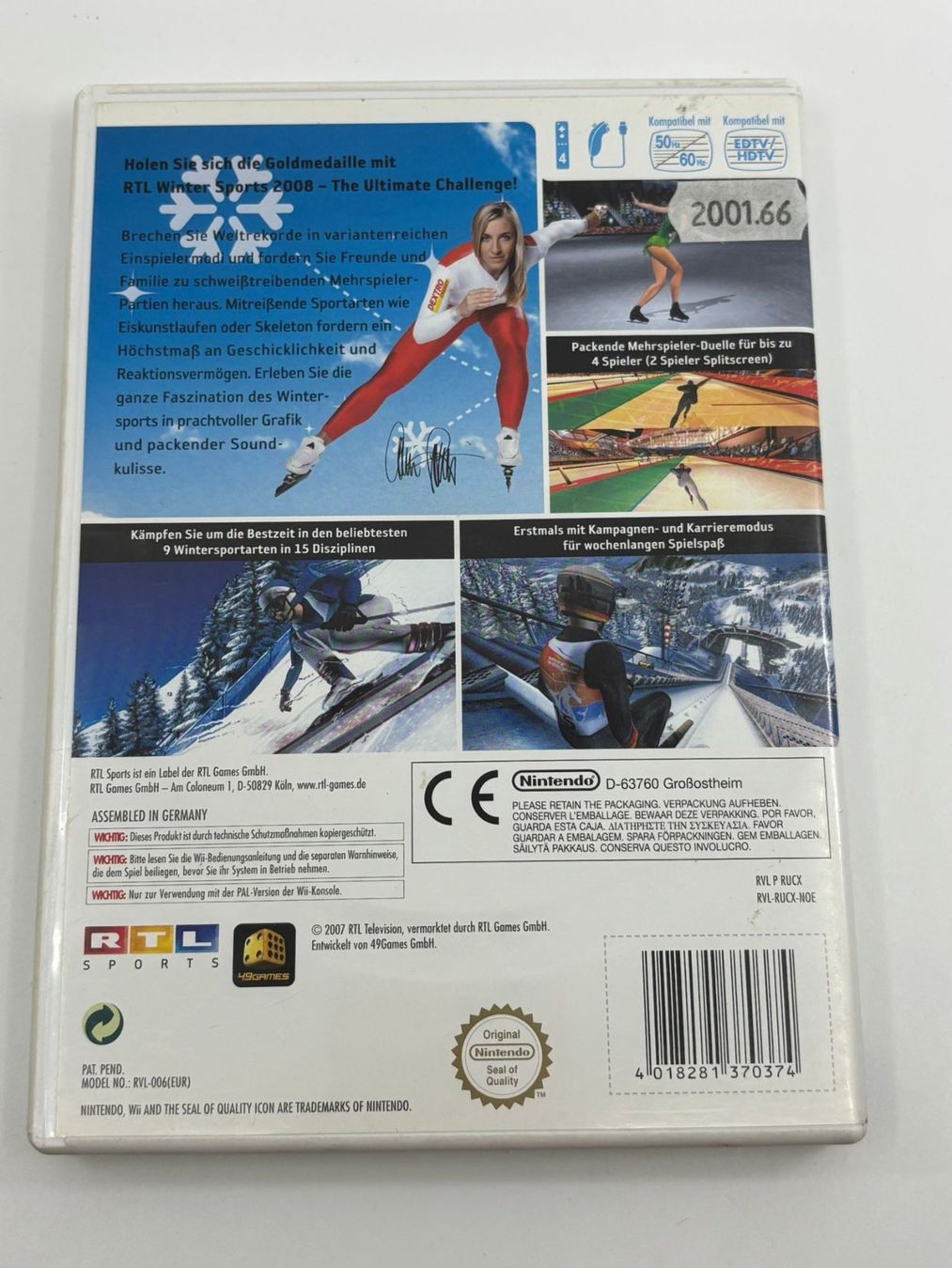 Spiele: Winter Sports 2008 (Wii) – Gebraucht aus Herisau von Seyashop1 2