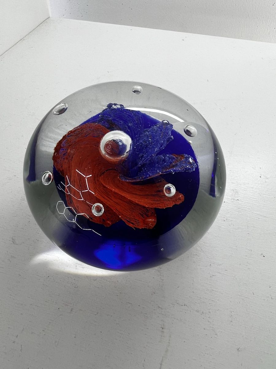 Tutte le decorazioni: Glaskugel mit Blume – Usato da Wettingen venduto da NickInc 1
