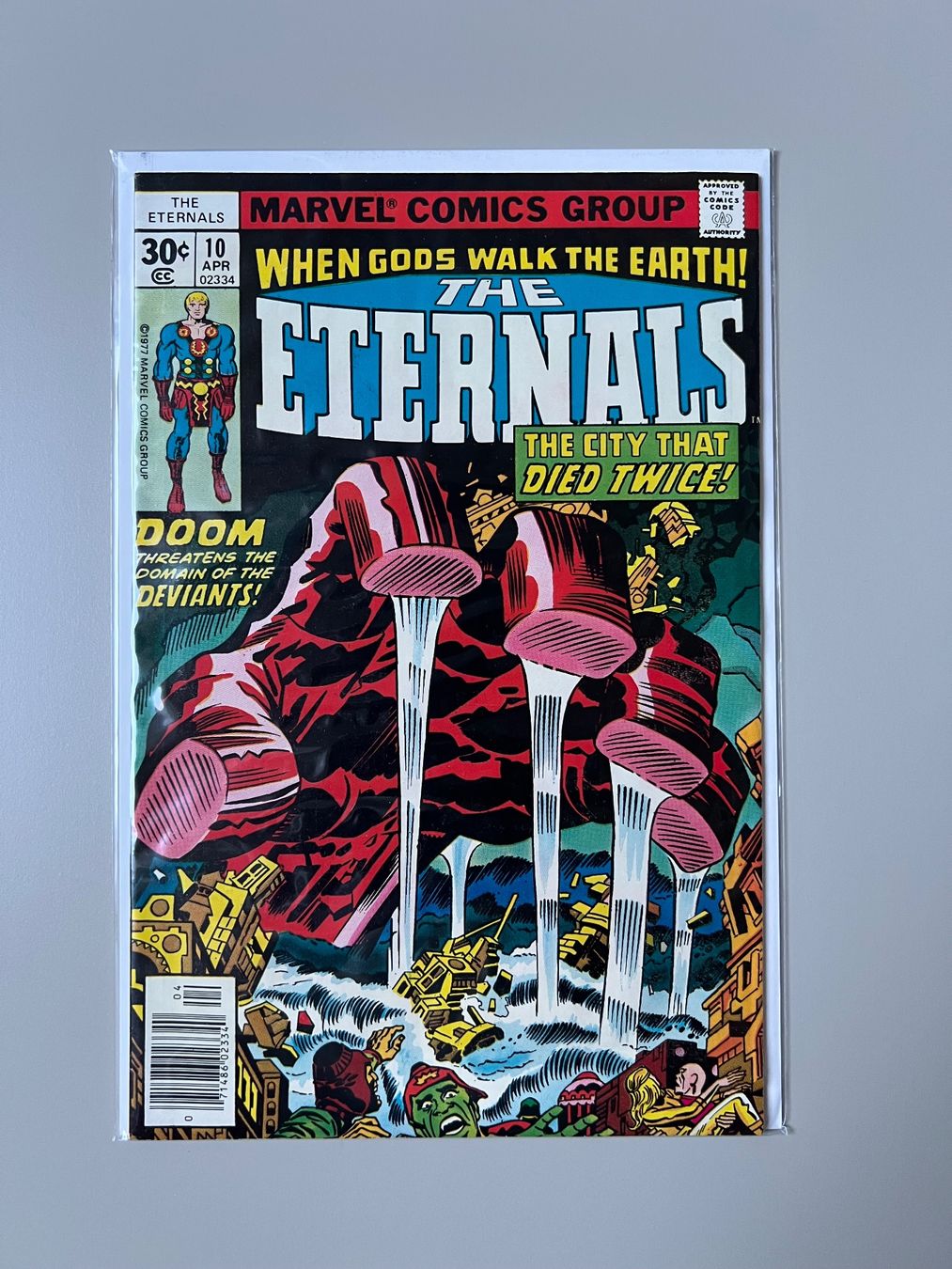 Fumetti: MARVEL COMICS: The Eternals #10 (1977) – Usato da Bösingen venduto da kiel_shop 3