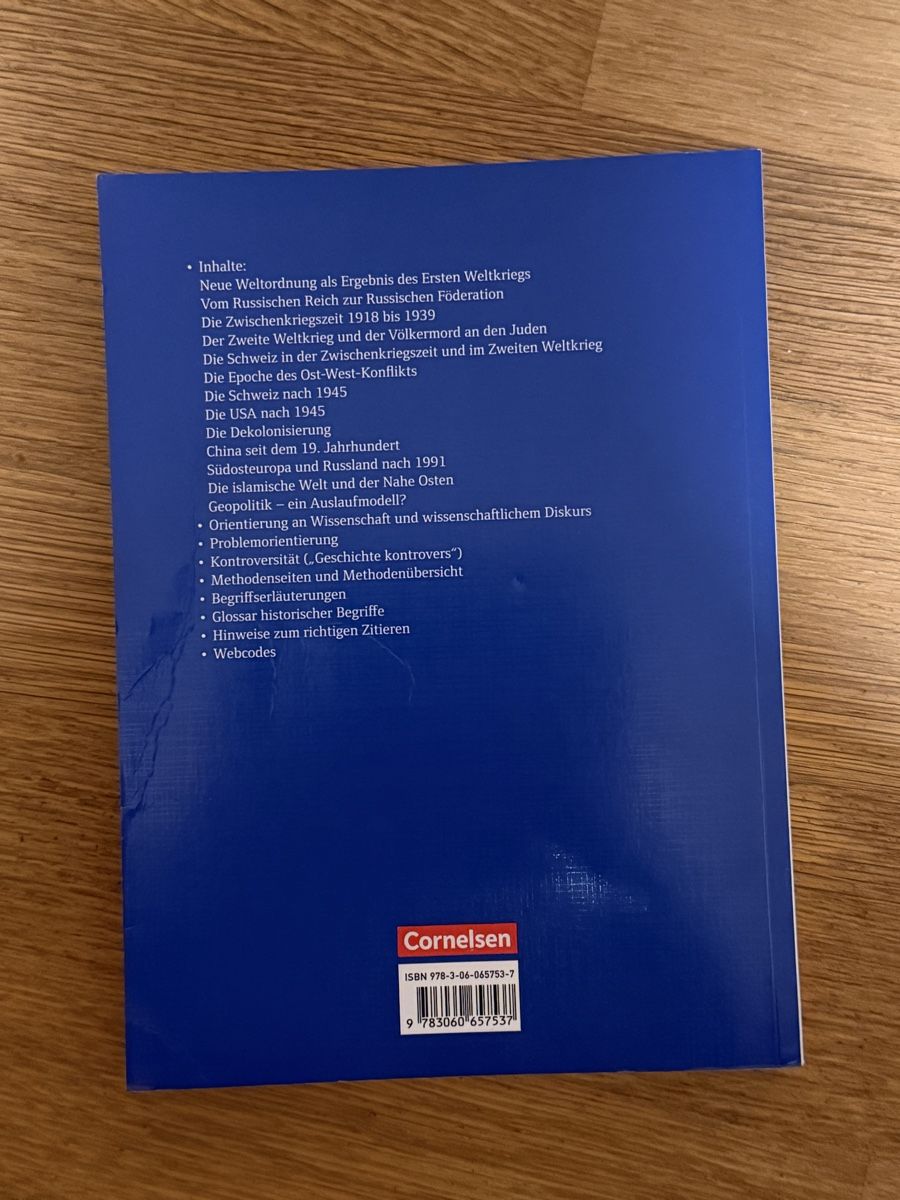 Libri: Schweizer Geschichtsbuch 3/4 – Nuovo (secondo la descrizione) da Davos Platz venduto da leo787 1