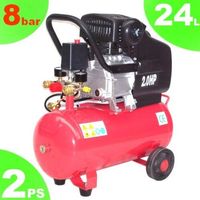 B4985 - Druckluftkompressor 24L fahrbar 230V 2PS Pressluft