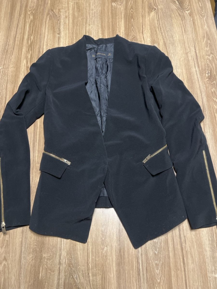 Zara Jacken: Damen Blazer Zara Basic Schwarz Grösse S  – Gebraucht aus Schlieren von tolga212
