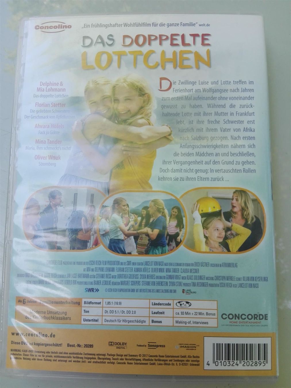 Tutti i DVDs: Das doppelte Lottchen   (Remake)   '2017 – Usato da St.Gallen venduto da elk2022 4