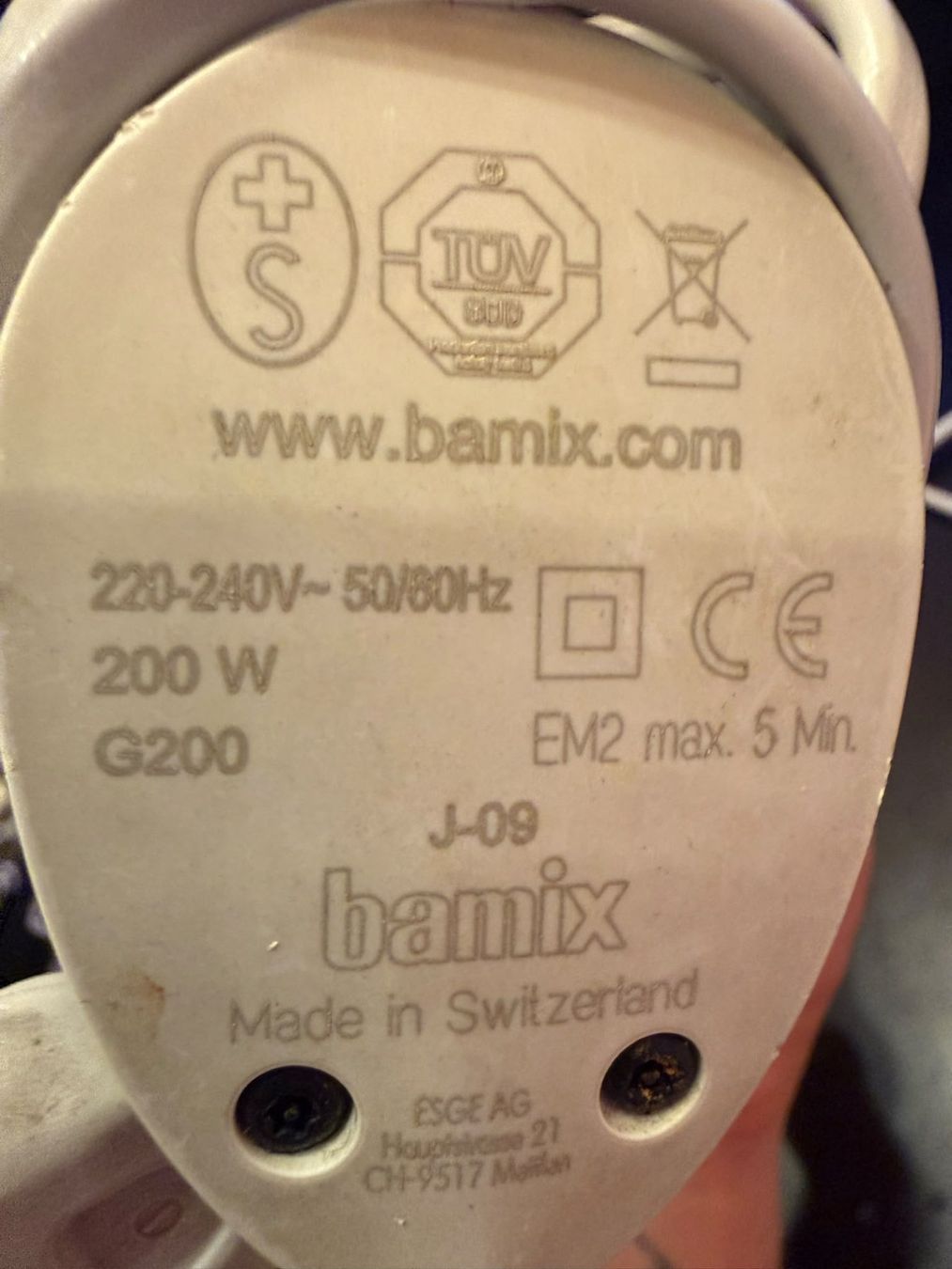 Bamix Elettrodomestici da cucina: Bamix 200W – Usato da Bern venduto da diesdastrallala 1