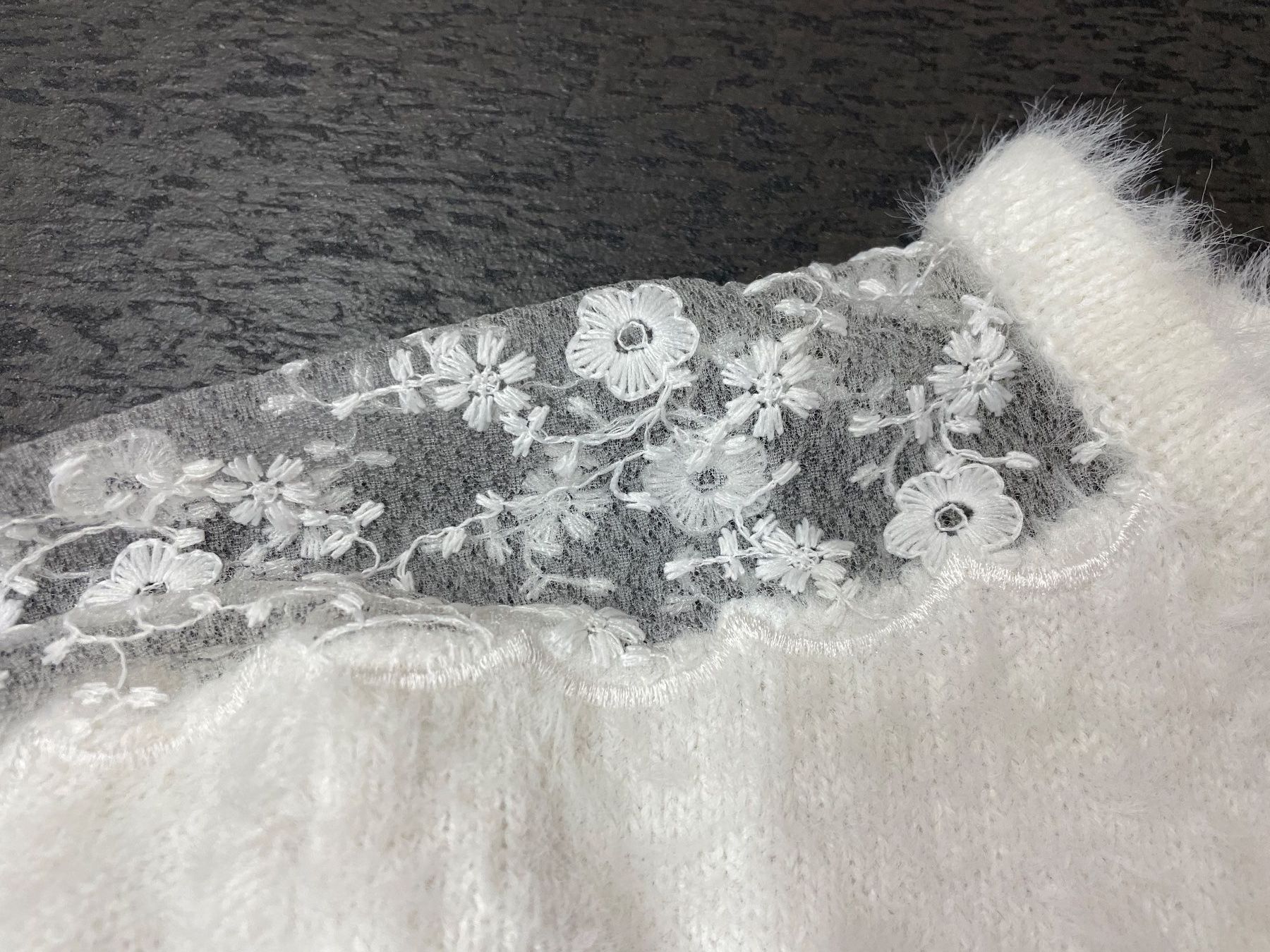 Pullover & Sweatshirts: Kuscheliger  Pullover aus Japan, mit Spitze, Gr. ca.38 – Gebraucht aus Füllinsdorf von bienli 6