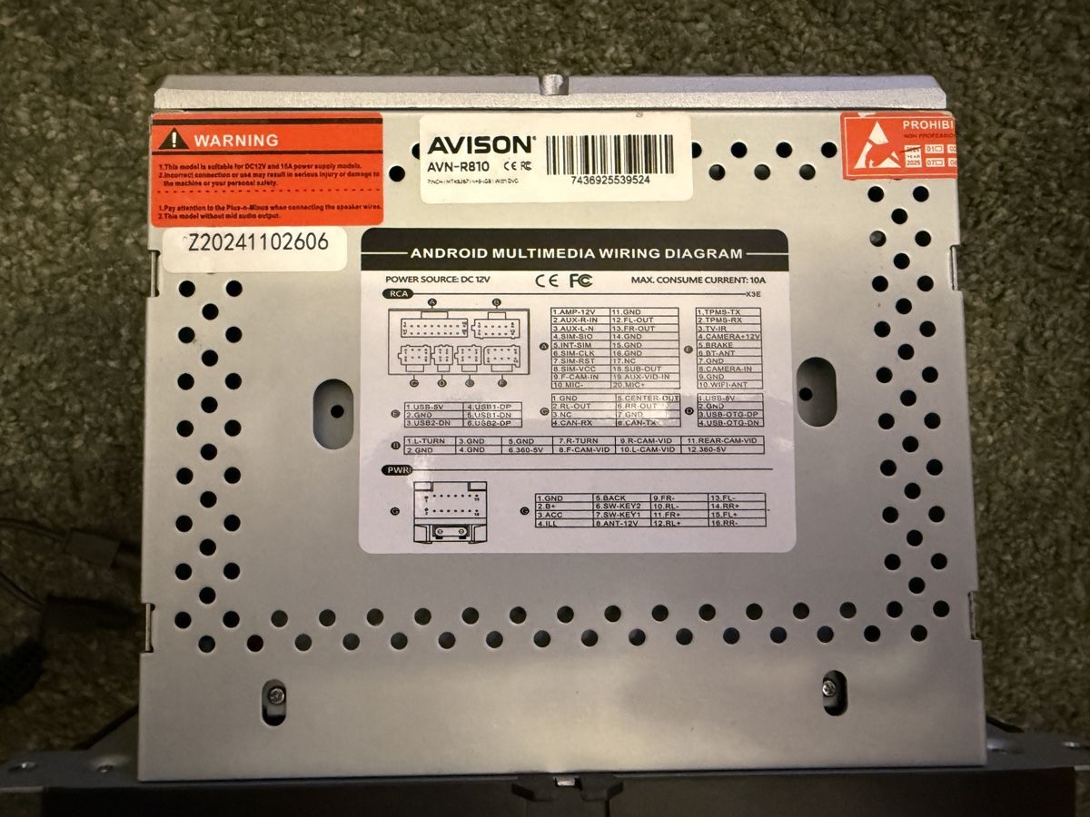 Radio: Avison AVN-R810 Autoradio – Nuovo (secondo la descrizione) da Altstätten SG venduto da hsc_7wn6 3