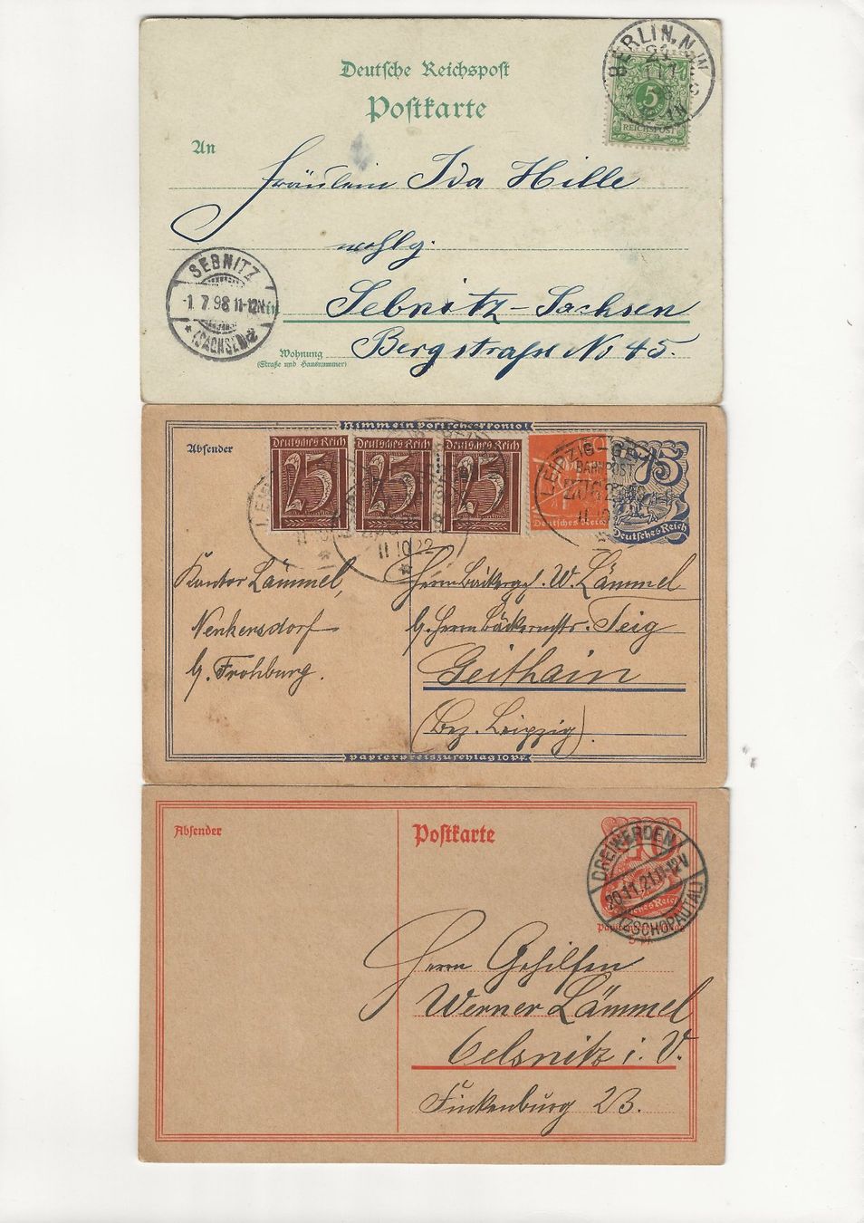 Cartes postales: alte Postkarten aus Deutschland – D'occasion à Gretzenbach par Grezzo 3