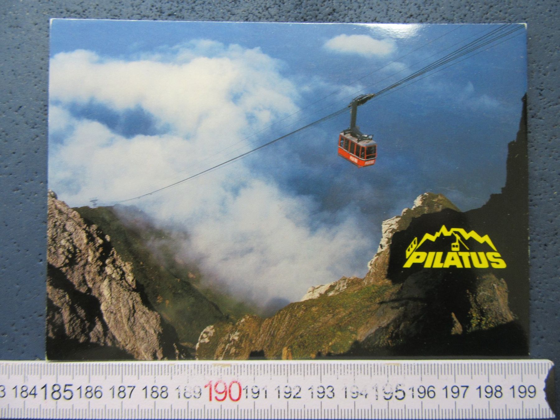 Cartoline postali: PILATUS-KULM LUFTSEILBAHN LU AK – Usato da Ettingen venduto da Hausi4711