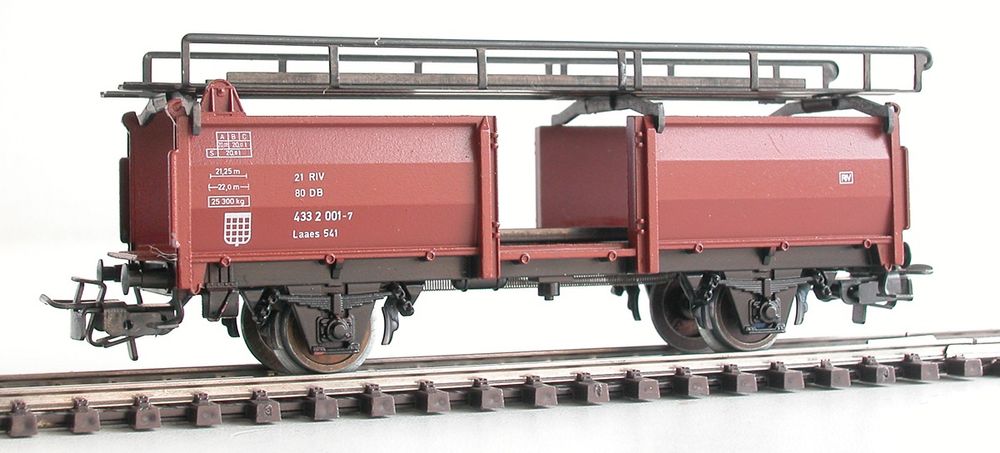 Märklin 46129 voie H0 Wagon de transport de voitures type