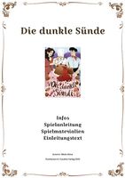 Krimidinner "Die dunkle Sünde" - Online